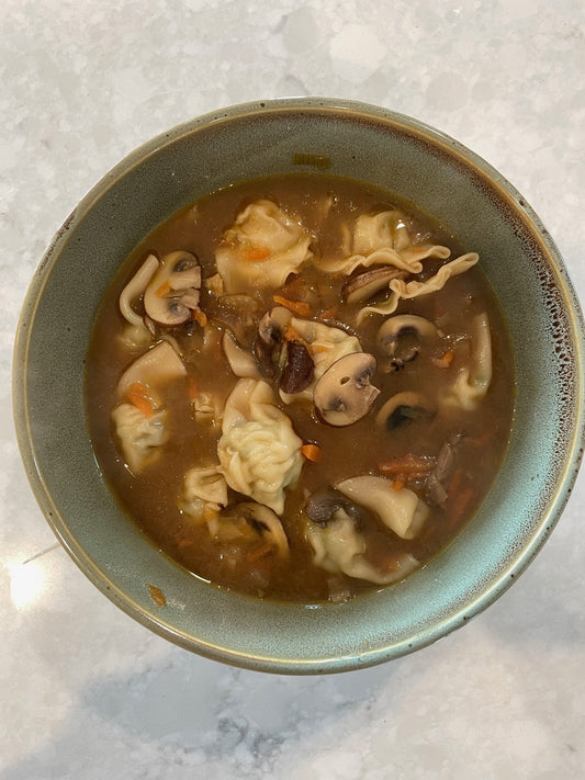 Recipe of the Month: Fast & Delicious Wonton Soup (my take on the viral Trader Joe's recipe)