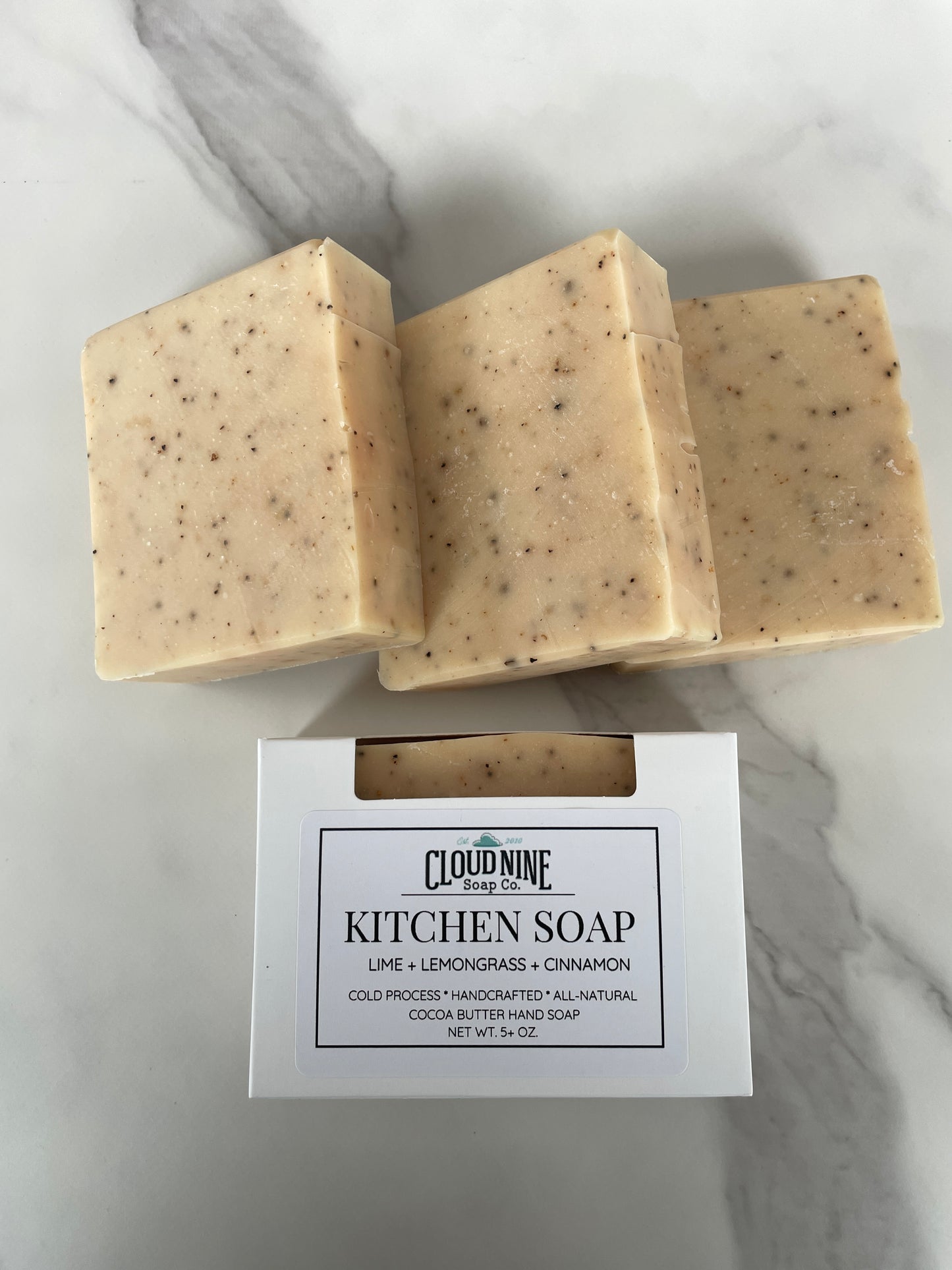 Kitchen Soap: Cinnamon, Lime, Lemongrass