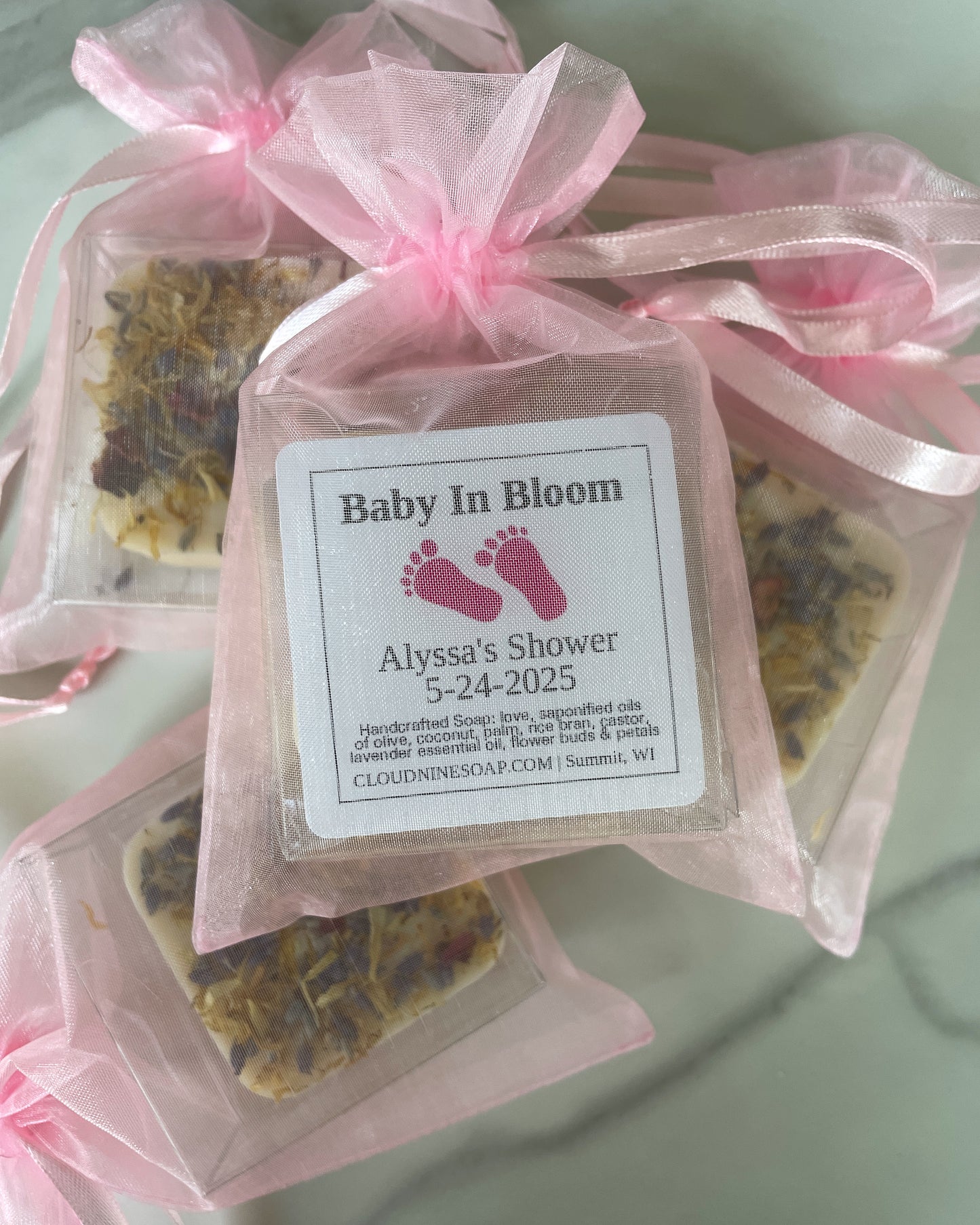 Soap Party Favors: Bridal & Baby Showers (18 pieces)