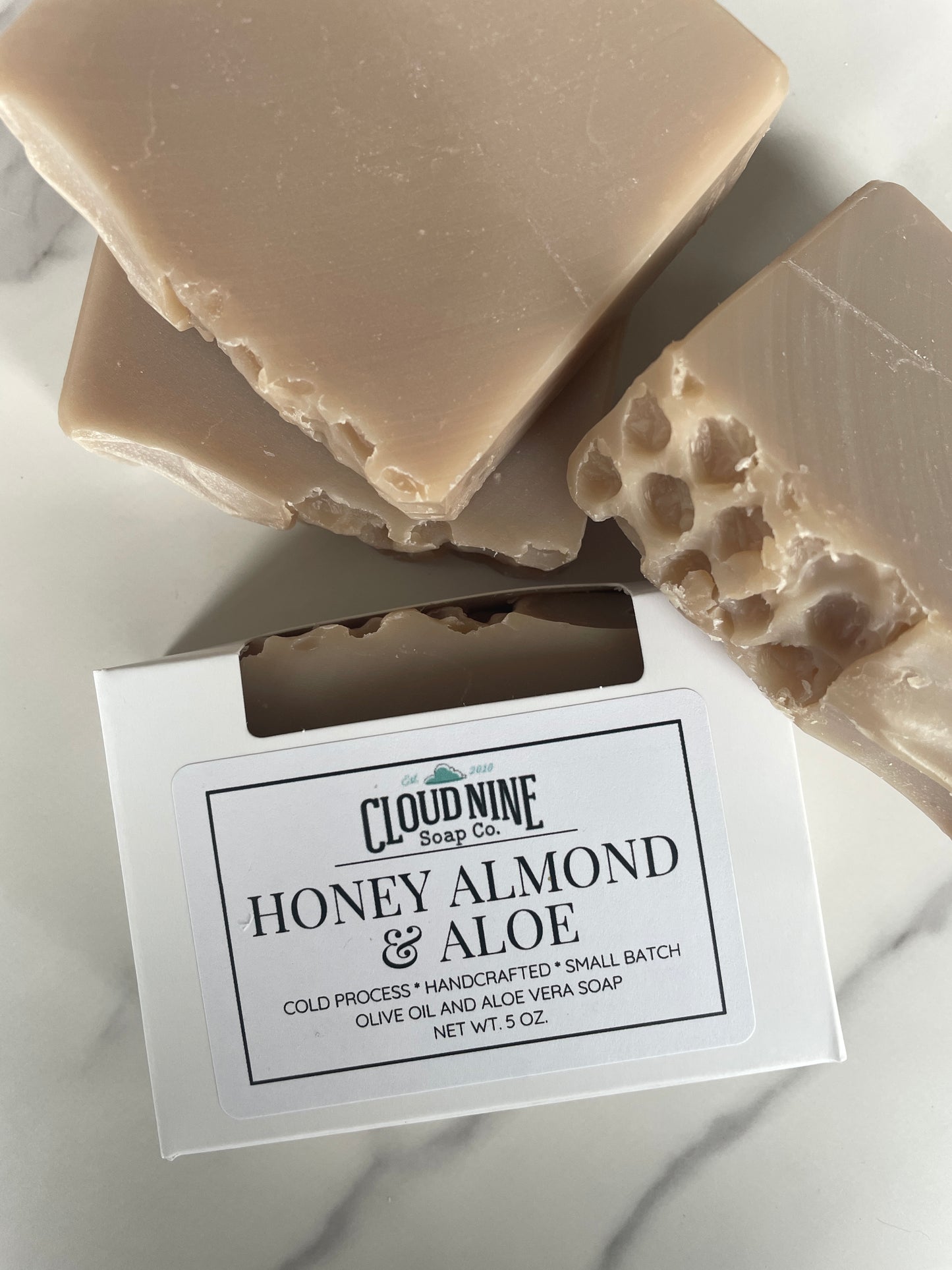 Honey, Almond + Aloe Vera Soap