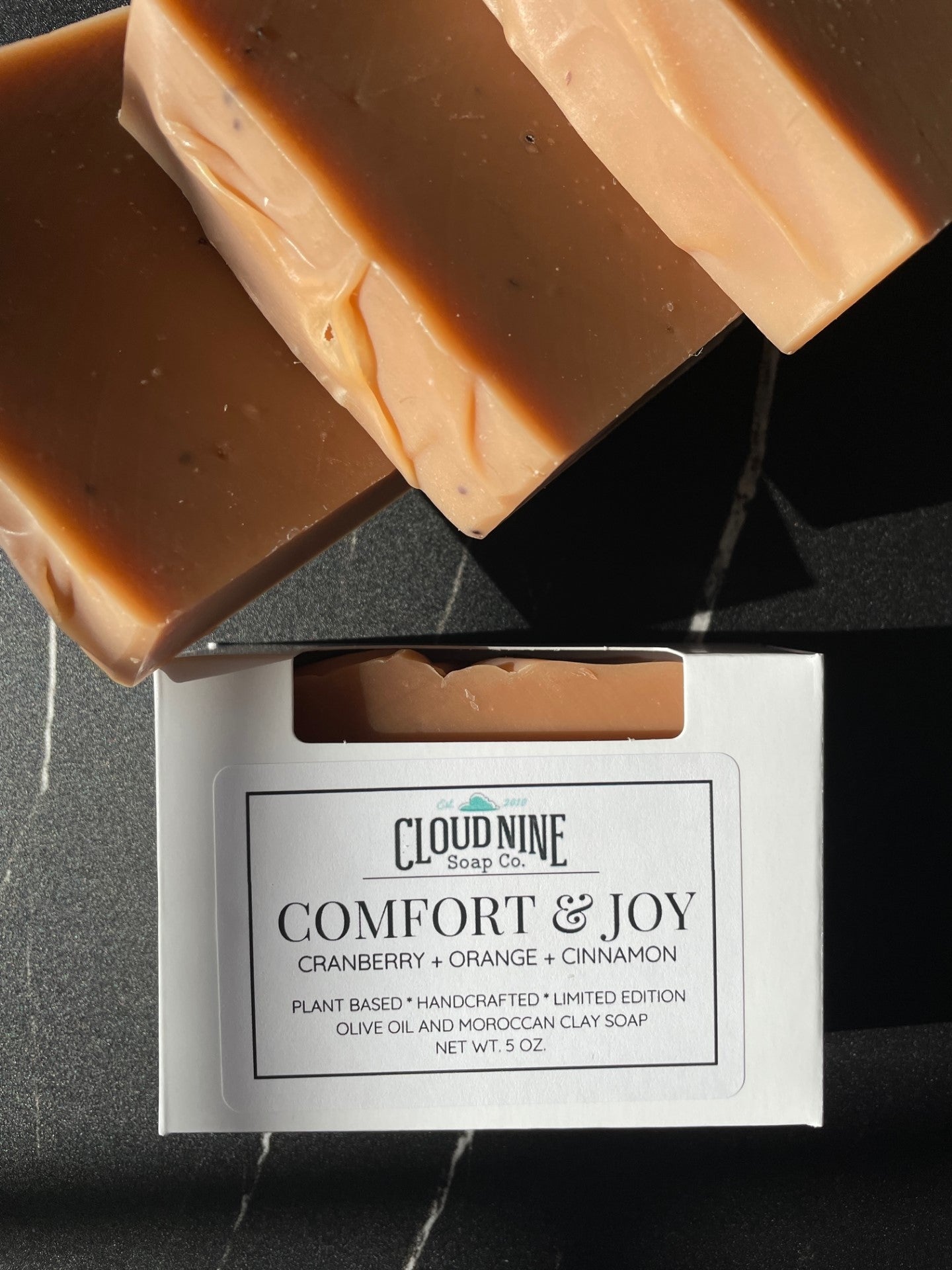 COMING SOON! Comfort & Joy Soap: Cranberry, Orange, Cinnamon (Available November 24th)