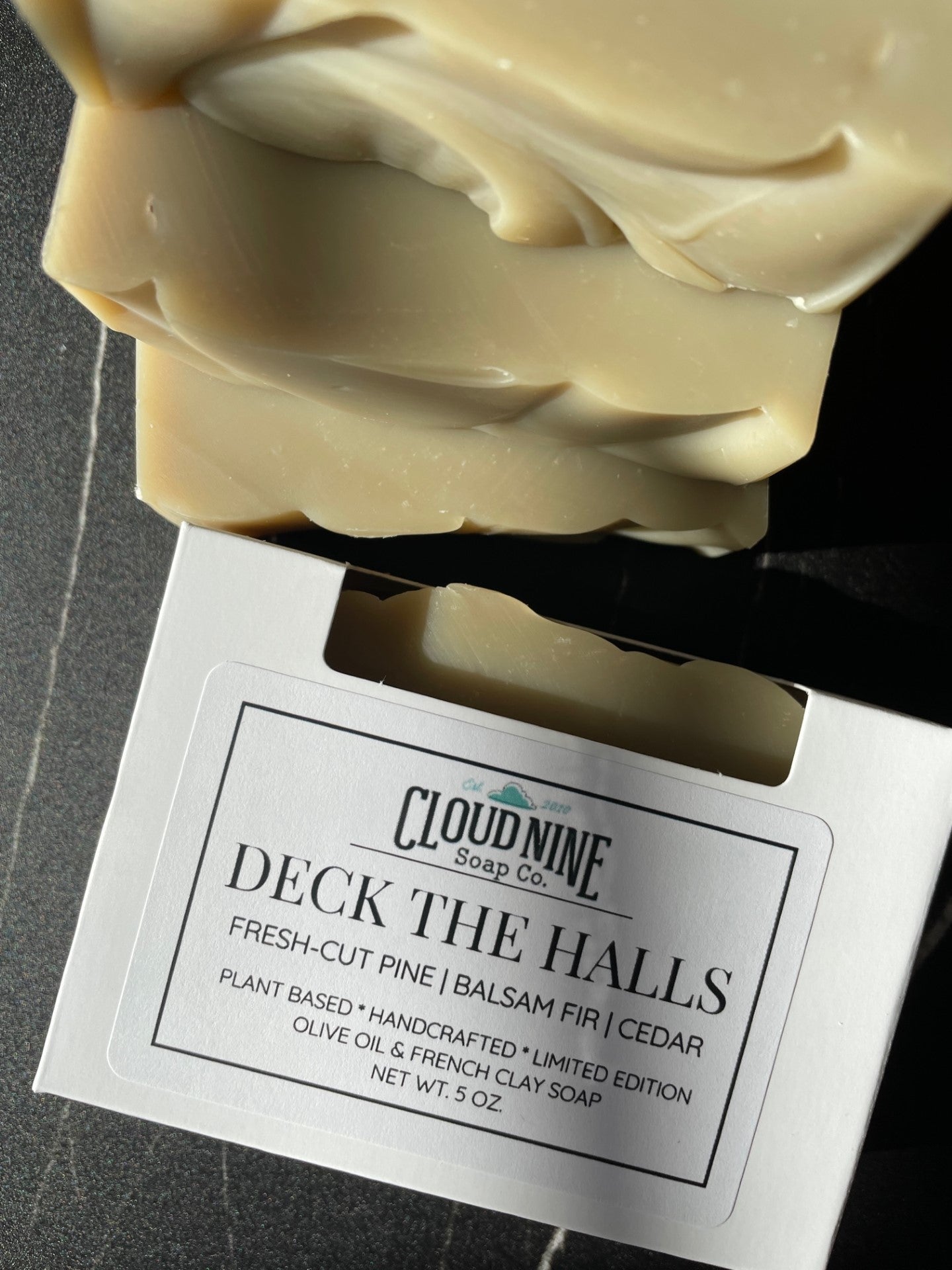 NEW! Limited Edition Holiday Soap, Deck The Halls: Fresh-Cut Pine, Balsam Fir, Cedar