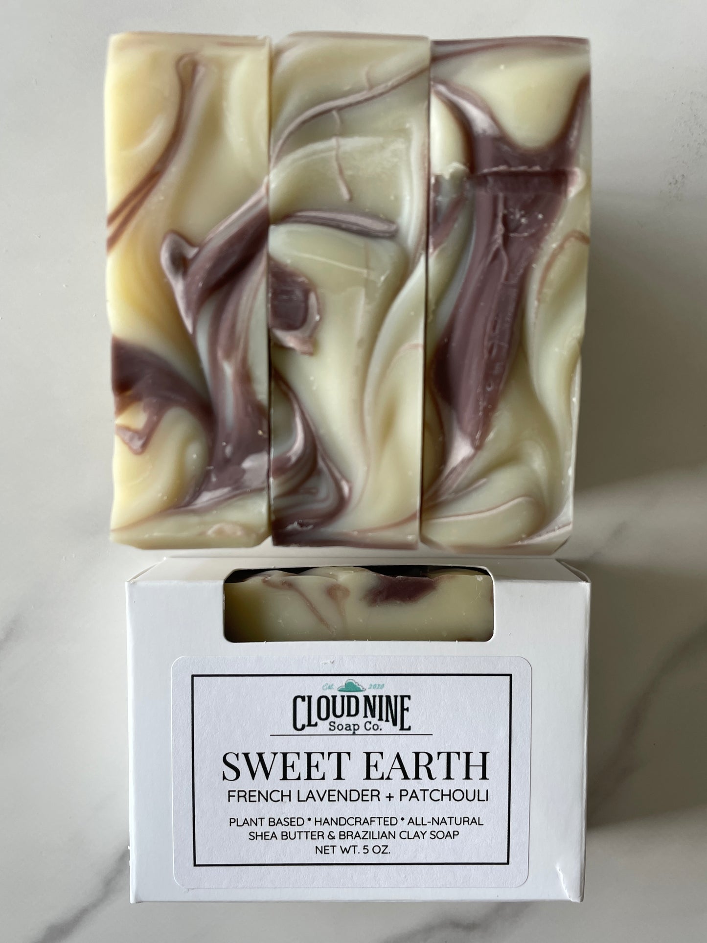 Sweet Earth Shea Butter Soap: Lavender + Patchouli