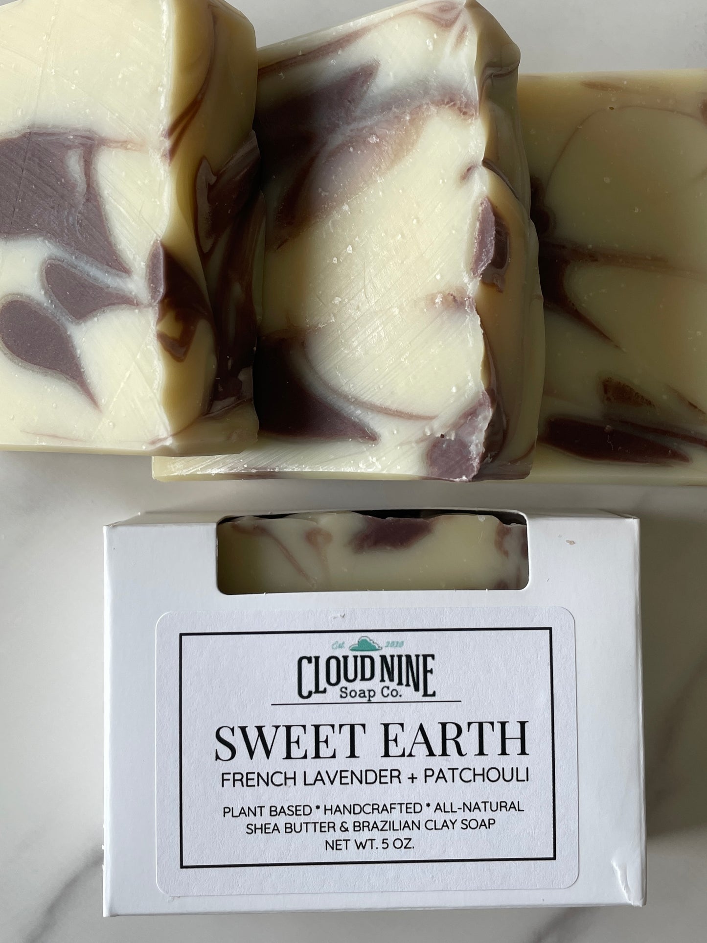 Sweet Earth Shea Butter Soap: Lavender + Patchouli