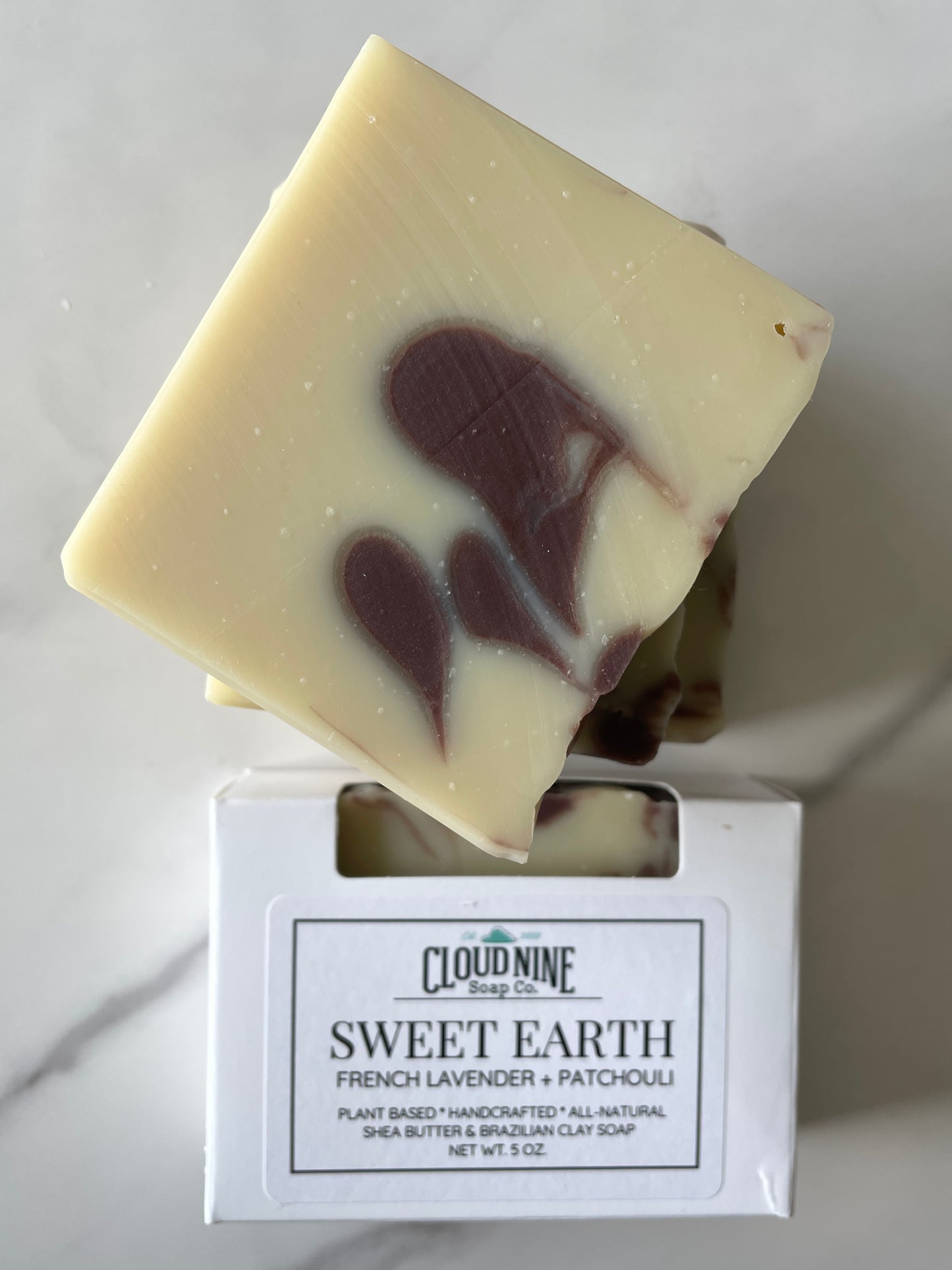 Sweet Earth Shea Butter Soap: Lavender + Patchouli