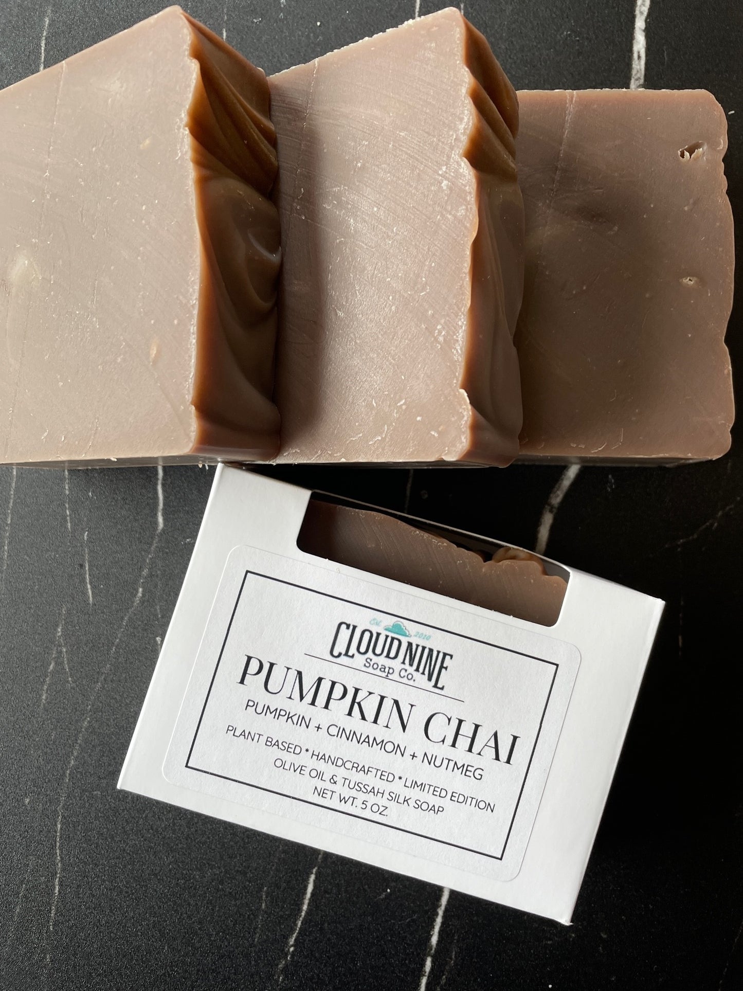 NEW! Seasonal Edition Soap, Pumpkin Chai: Pumpkin, Clove, Cinnamon