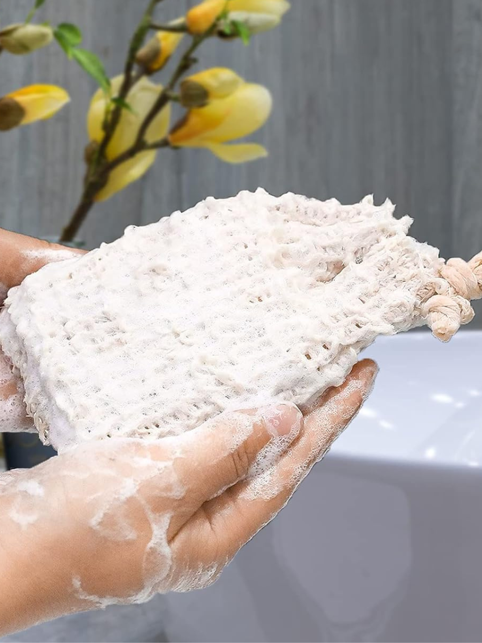 Soap Bag: Soap Saver, Scrubber & Exfoliator