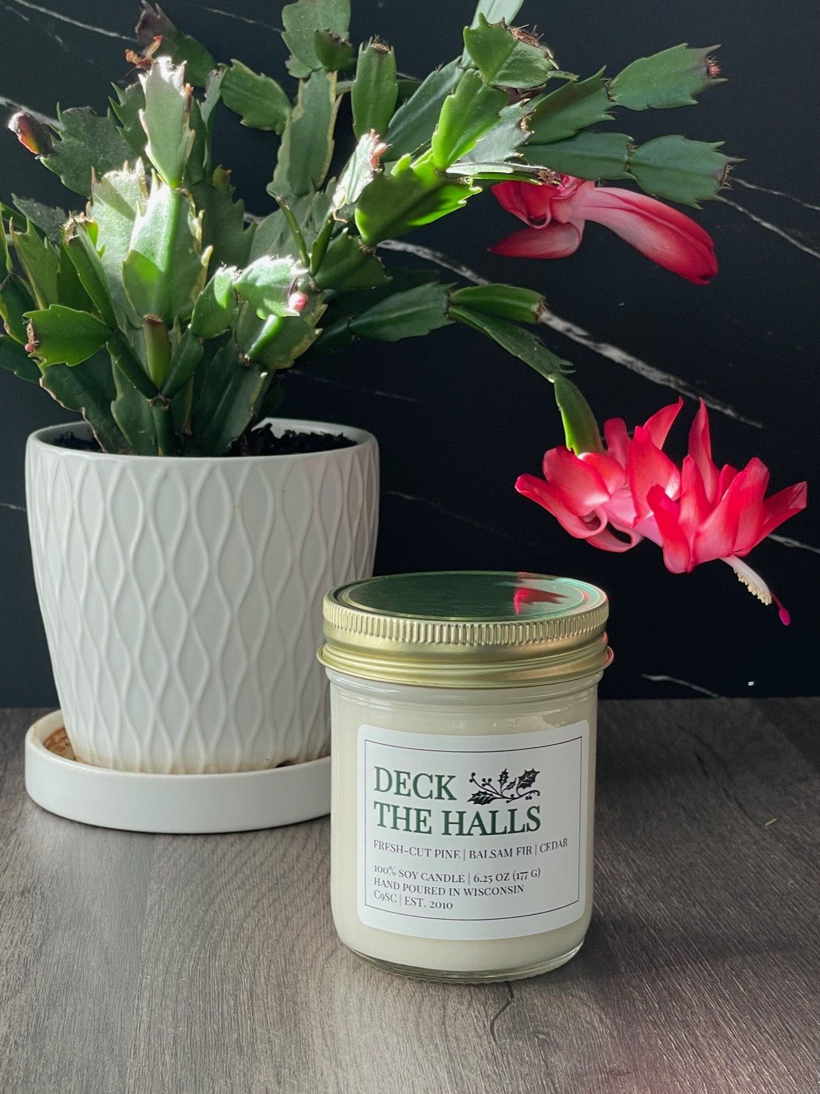 NEW! Limited Edition Holiday Soap, Deck The Halls: Fresh-Cut Pine, Balsam Fir, Cedar