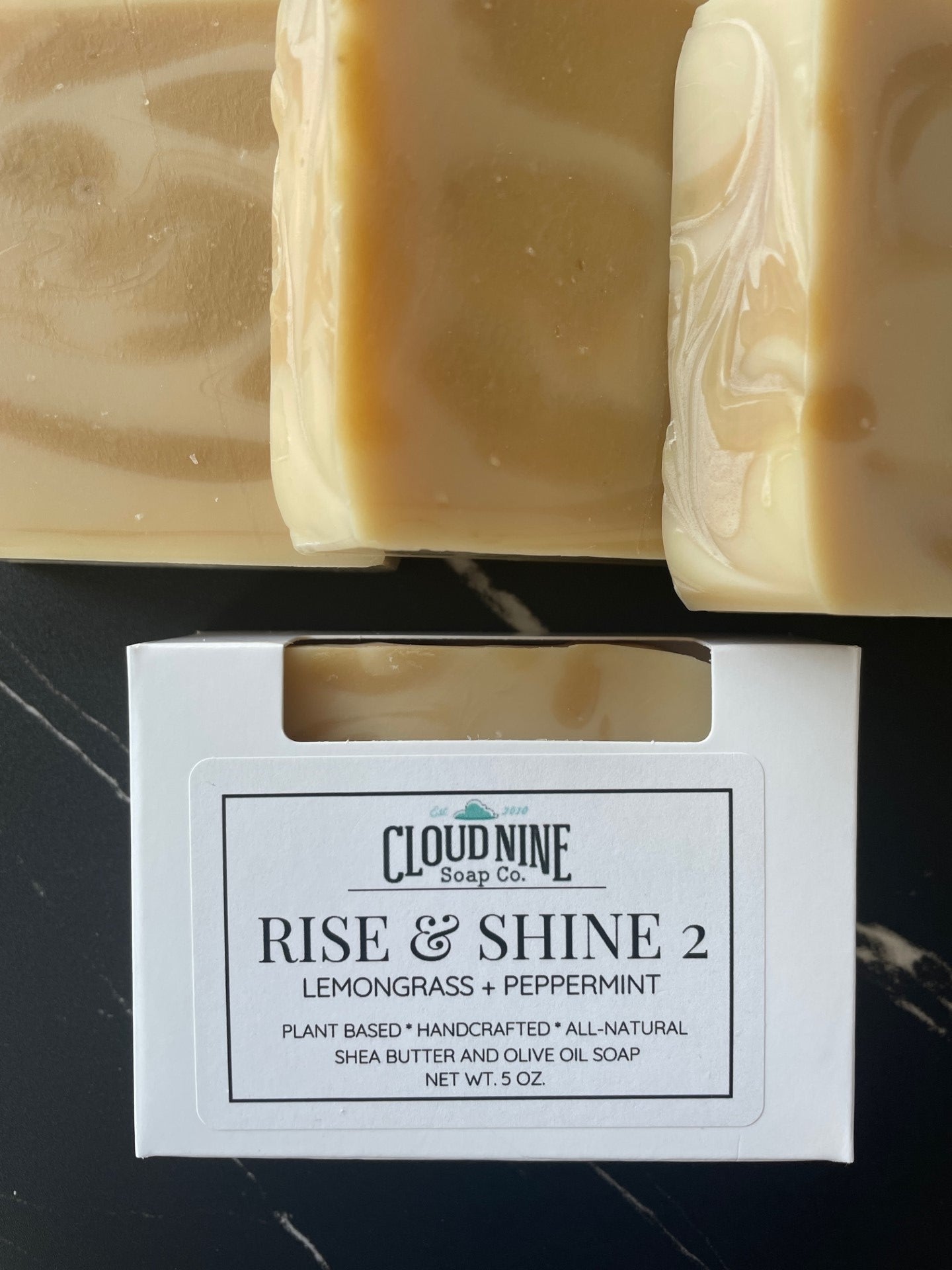 Rise + Shine 2 Soap: Lemongrass + Peppermint