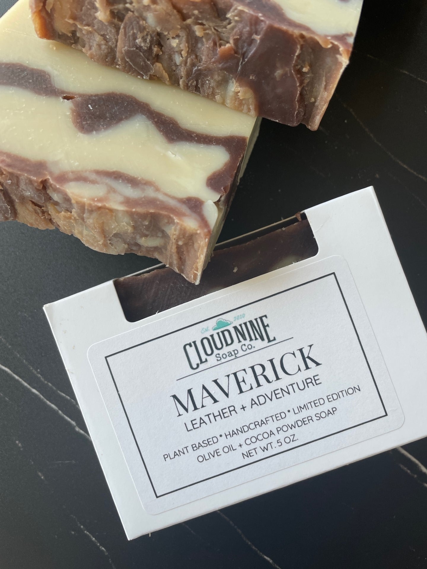 NEW! Limited Edition Maverick Soap: Leather + Adventure (a C9SC Orginal Scent from 2013)