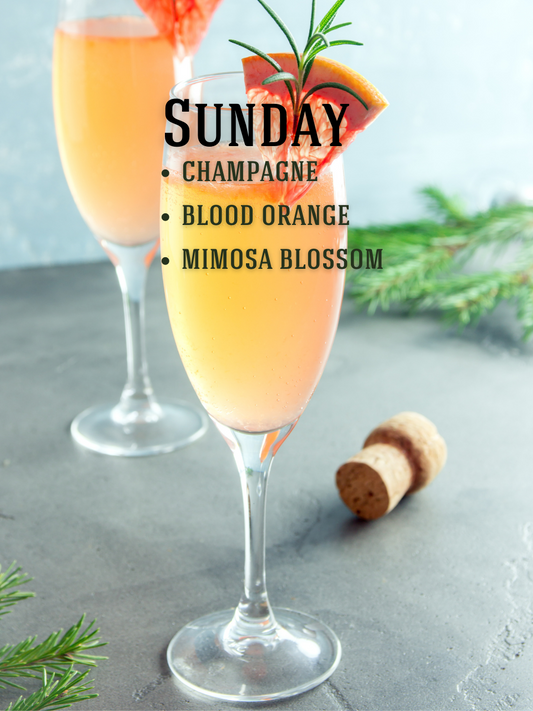Sunday Soy Candle: Mandarin, Champagne, Jasmine