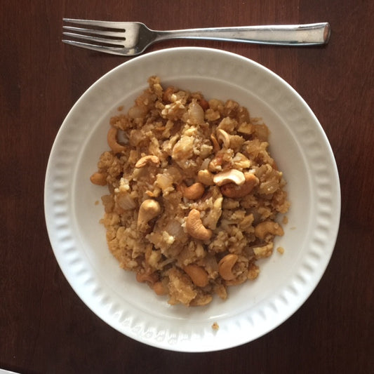 Low Carb-ing It + Fried "Rice"