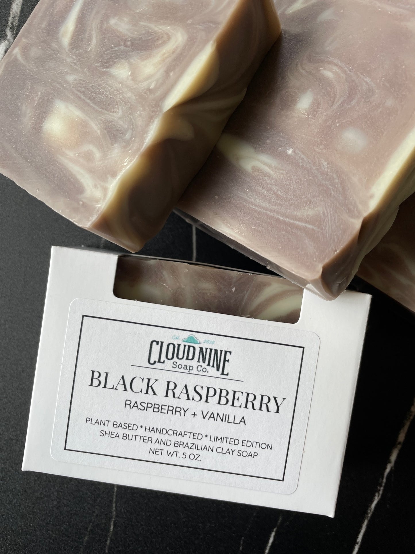 Black Raspberry Soap: Raspberry + Vanilla