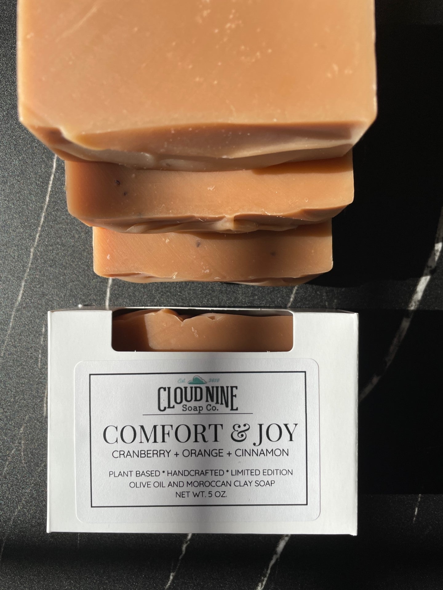 COMING SOON! Comfort & Joy Soap: Cranberry, Orange, Cinnamon (Available November 24th)