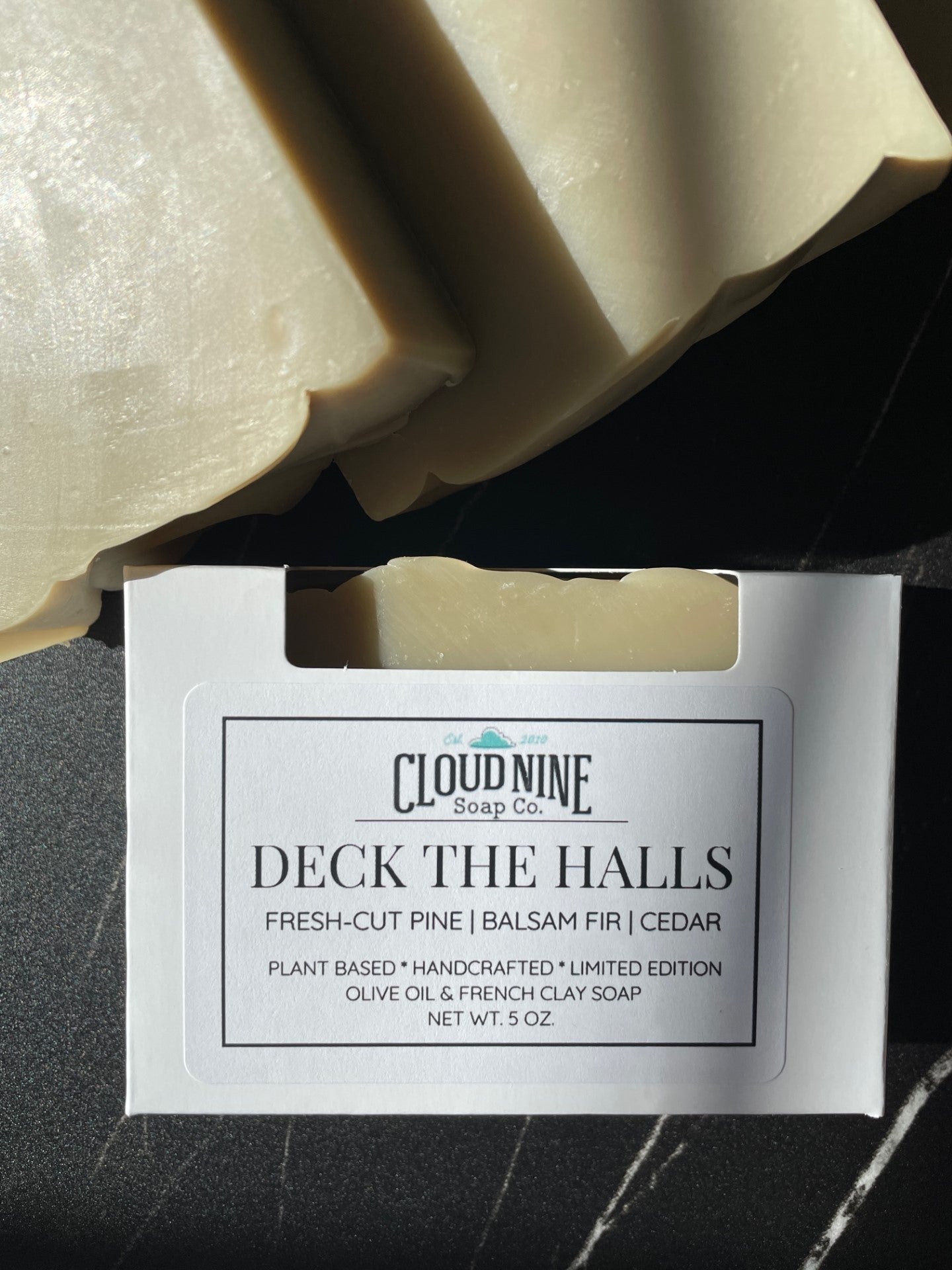 NEW! Limited Edition Holiday Soap, Deck The Halls: Fresh-Cut Pine, Balsam Fir, Cedar