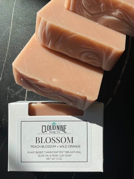 Blossom Soap: Peach Blossom + Wild Orange