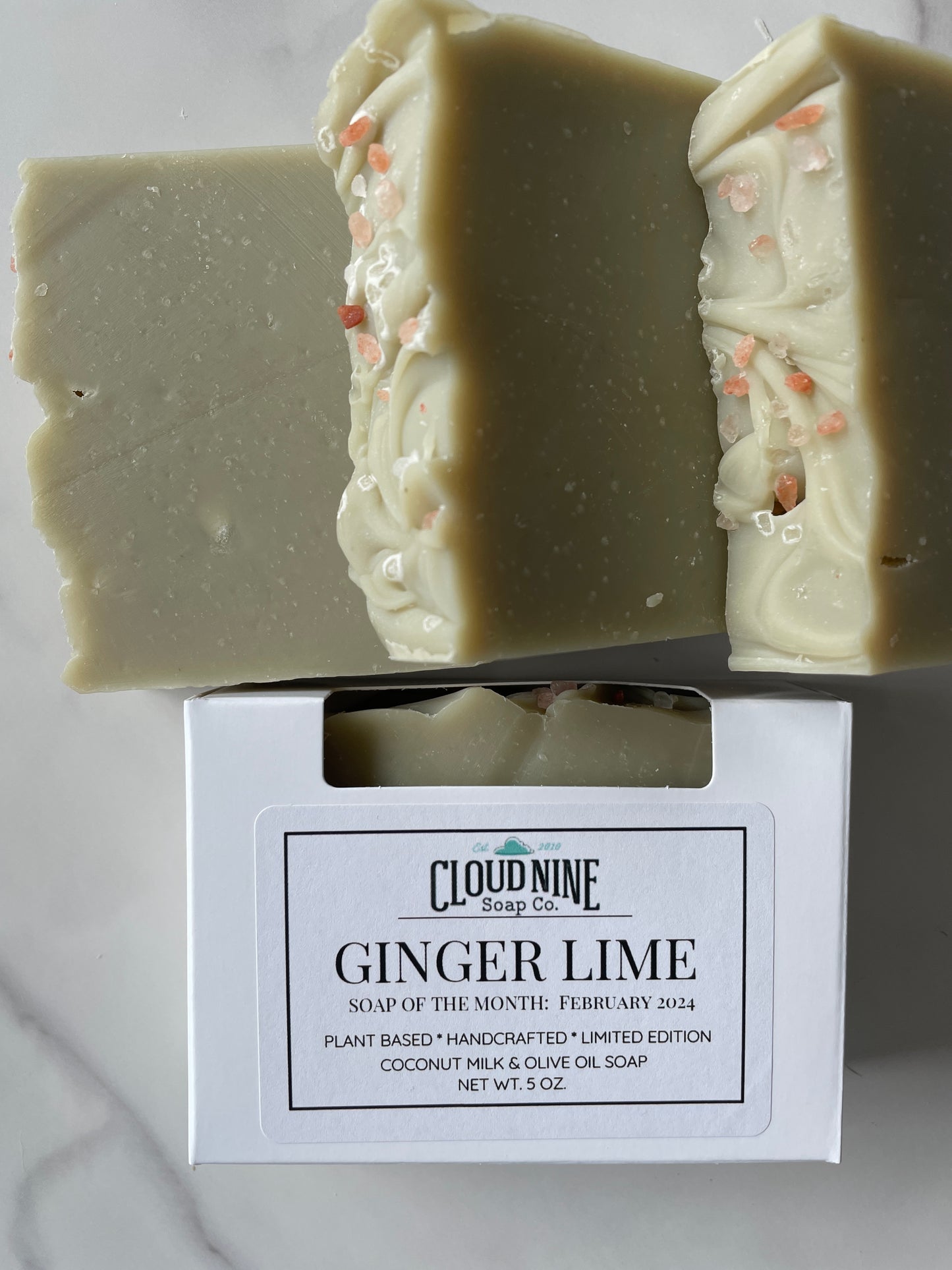 ginger lime scented soap
