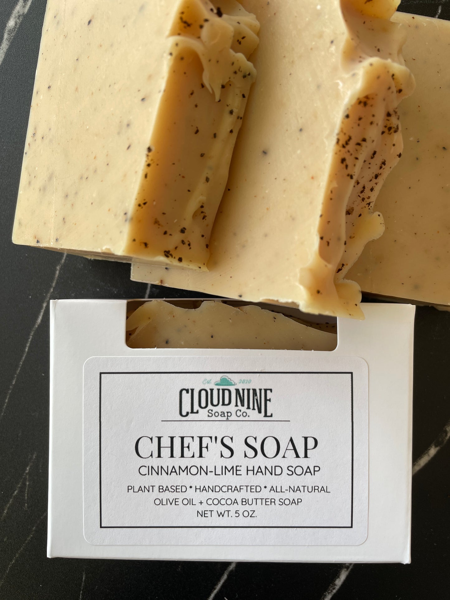 NEW! Chef's Soap: Cinnamon, Lime, Lemongrass