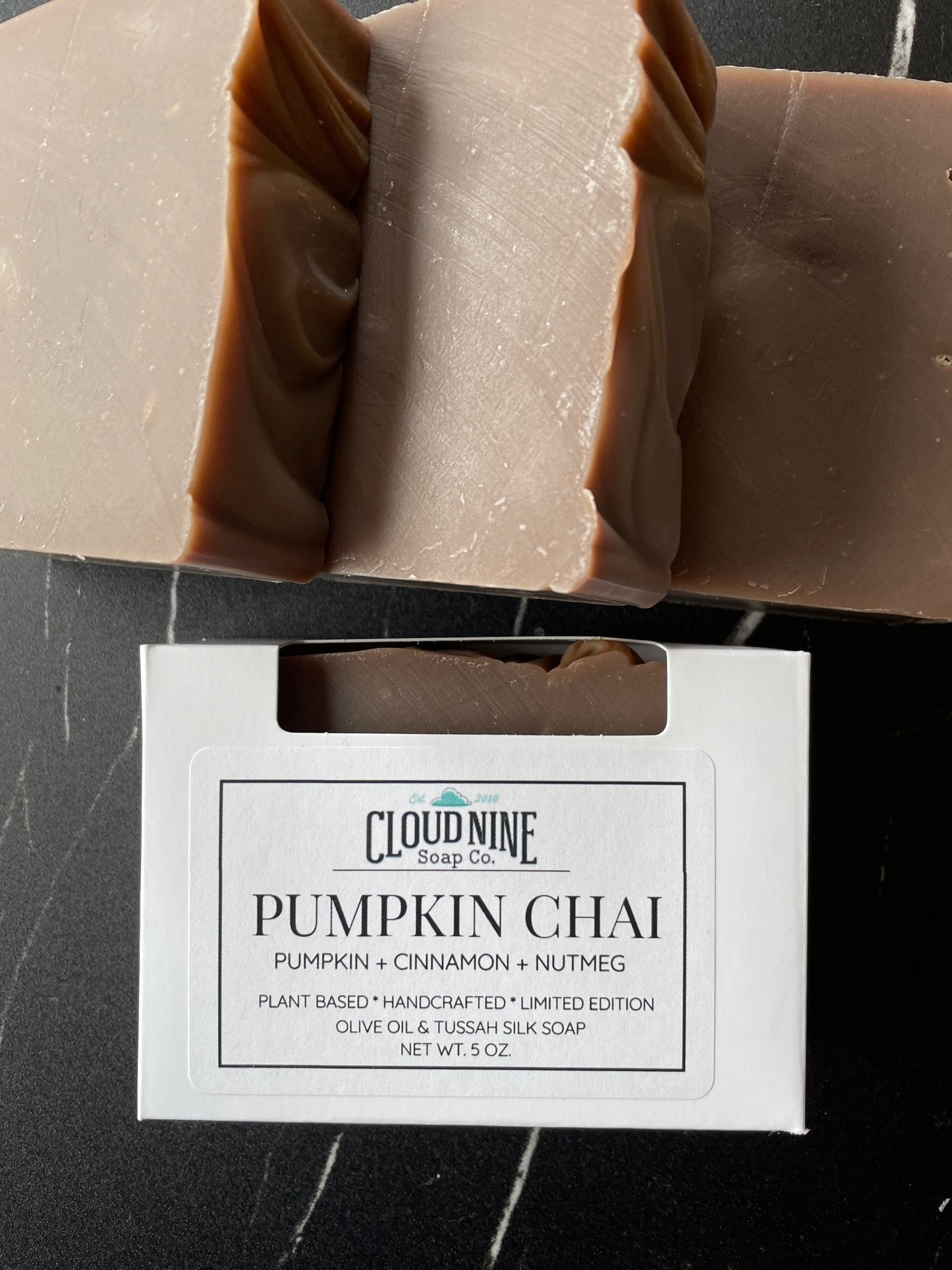 NEW! Seasonal Edition Soap, Pumpkin Chai: Pumpkin, Clove, Cinnamon