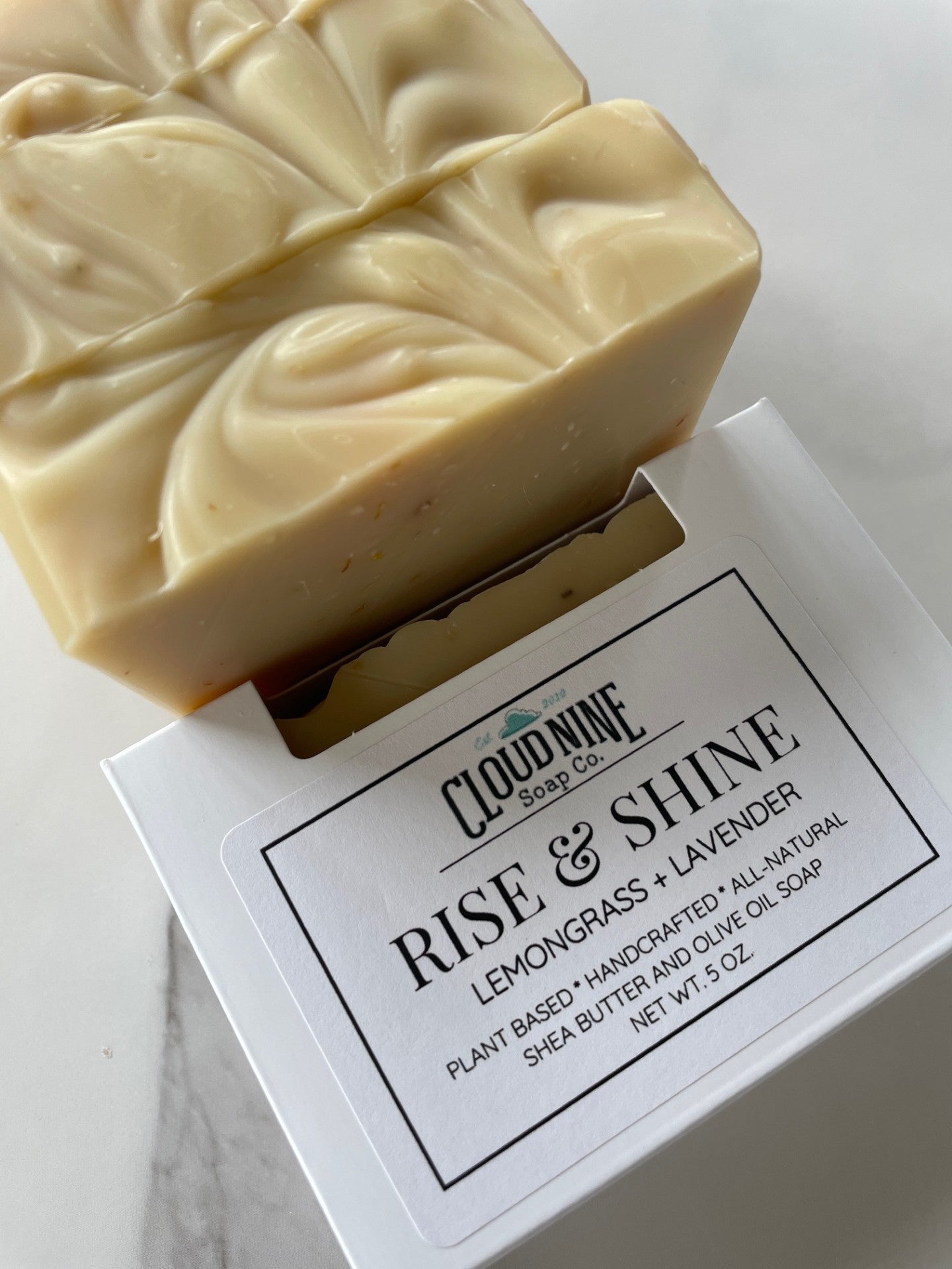 Rise + Shine Soap: Lemongrass + Lavender