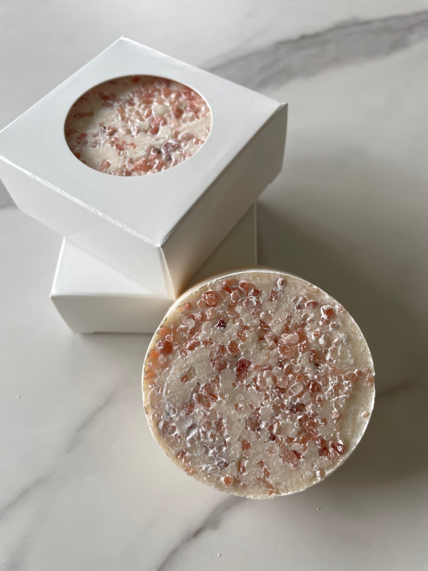 Sea Salt Spa Bar: Coconut Milk, Himalayan Pink Salt, Rosemary + Eucalyptus