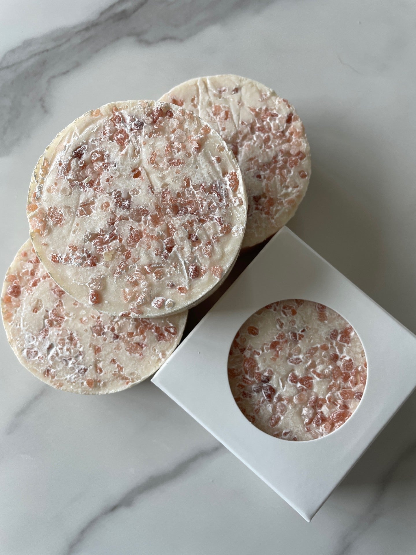 Sea Salt Spa Bar: Coconut Milk, Himalayan Pink Salt, Rosemary + Eucalyptus