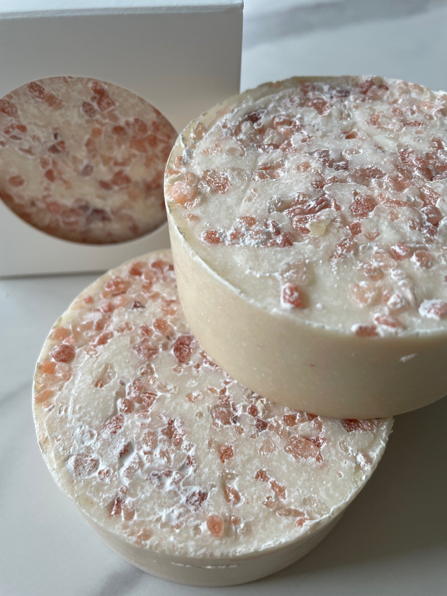Sea Salt Spa Bar: Coconut Milk, Himalayan Pink Salt, Rosemary + Eucalyptus