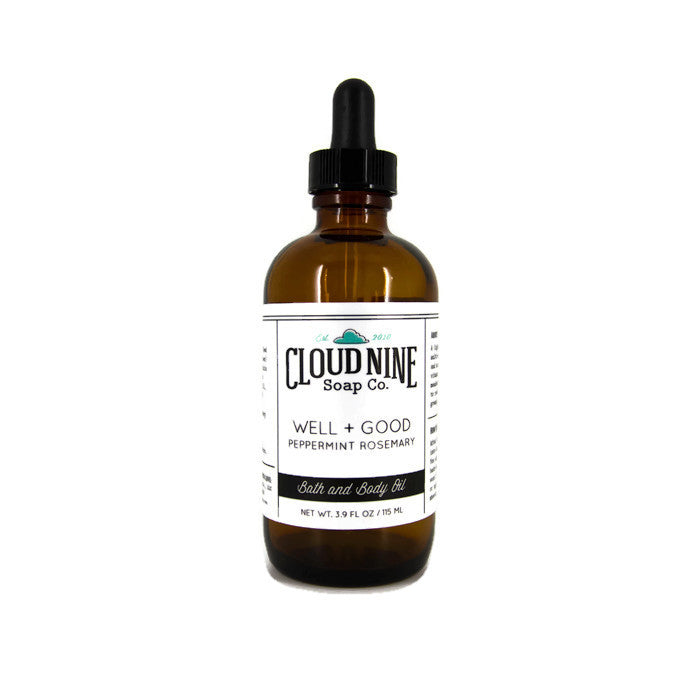 Bath and Body Oil, Well + Good: Peppermint Rosemary