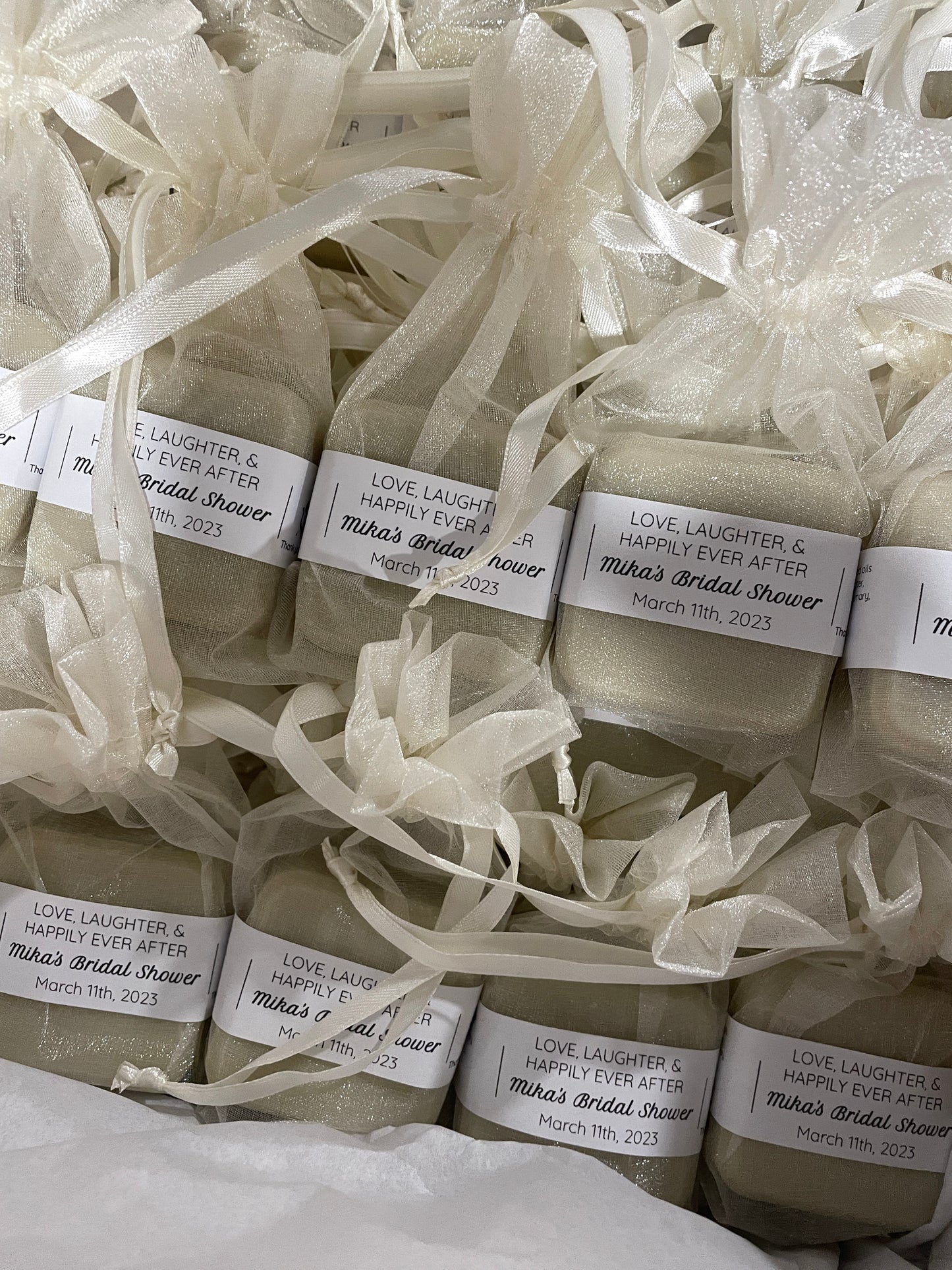 Soap Party Favors: Bridal & Baby Showers (18 pieces)